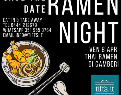 Ramen Night, Thai Ramen di Gamberi